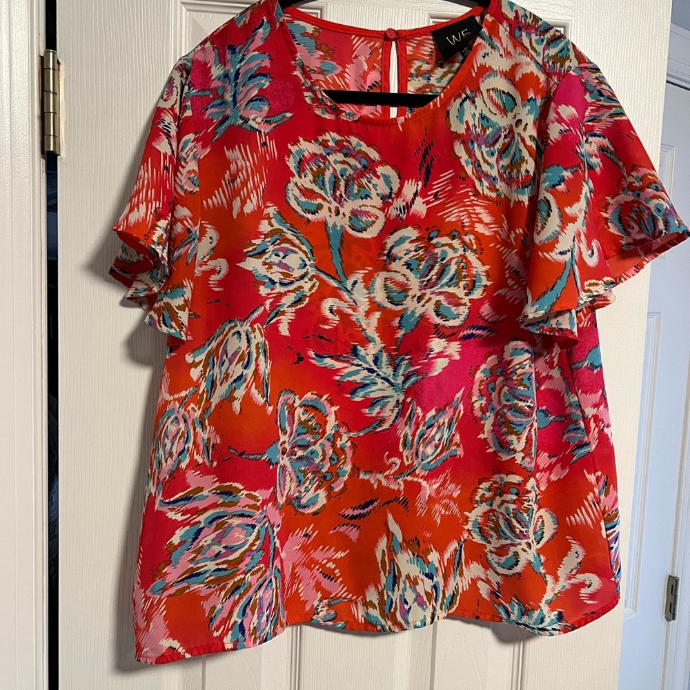 W5 Pink Blouse Size Large